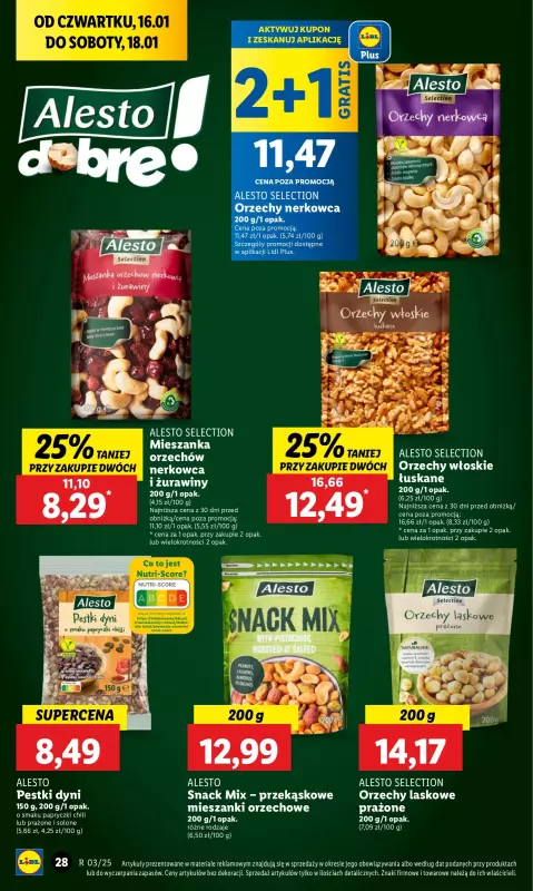 Lidl - gazetka promocyjna Oferta od czwartku od czwartku 16.01 do soboty 18.01 - strona 30