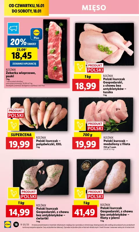 Lidl - gazetka promocyjna Oferta od czwartku od czwartku 16.01 do soboty 18.01 - strona 20