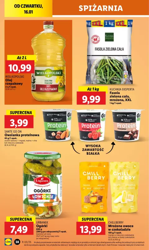 Lidl - gazetka promocyjna Oferta od czwartku od czwartku 16.01 do soboty 18.01 - strona 42