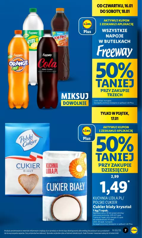 Lidl - gazetka promocyjna Oferta od czwartku od czwartku 16.01 do soboty 18.01 - strona 7