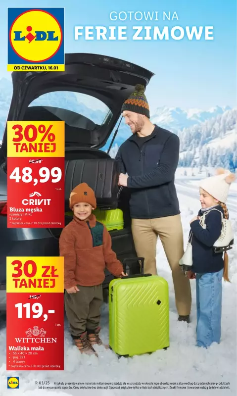 Lidl - gazetka promocyjna Oferta od czwartku od czwartku 16.01 do soboty 18.01 - strona 55