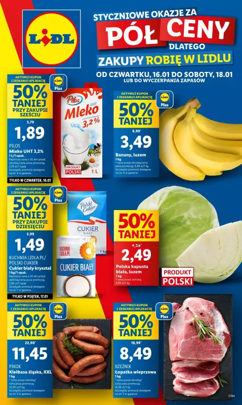 Lidl - gazetka promocyjna Oferta od czwartku  