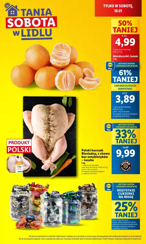 Lidl - gazetka promocyjna Tania sobota w Lidlu! od soboty 18.01 do soboty 18.01 - strona 3