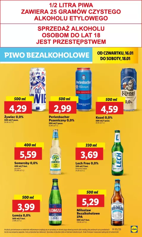 Lidl - gazetka promocyjna Oferta od czwartku od czwartku 16.01 do soboty 18.01 - strona 43