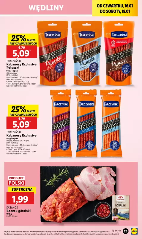 Lidl - gazetka promocyjna Oferta od czwartku od czwartku 16.01 do soboty 18.01 - strona 29