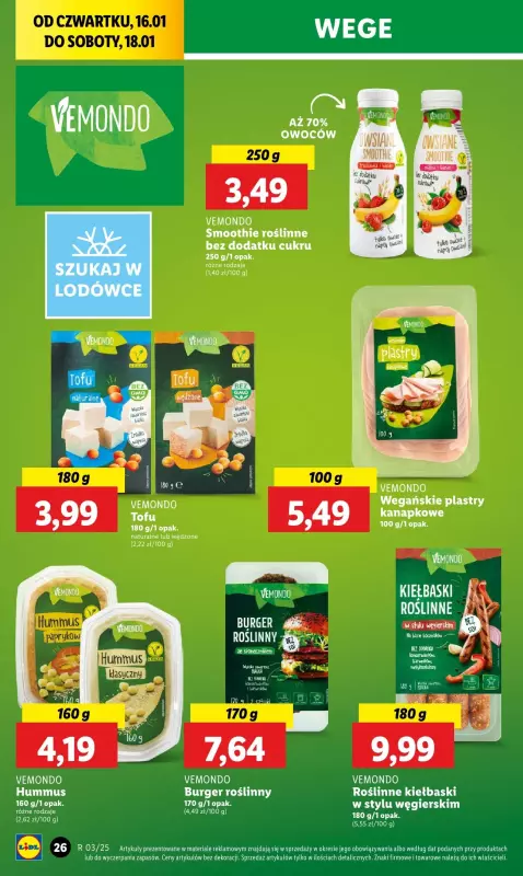 Lidl - gazetka promocyjna Oferta od czwartku od czwartku 16.01 do soboty 18.01 - strona 30