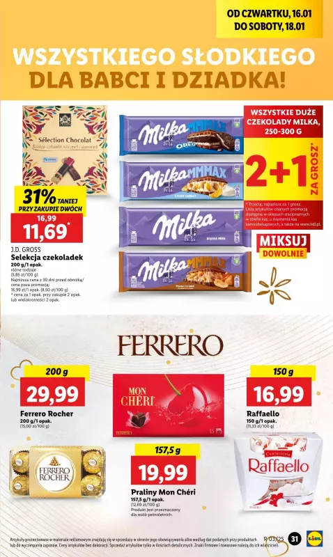 Lidl - gazetka promocyjna Oferta od czwartku od czwartku 16.01 do soboty 18.01 - strona 35