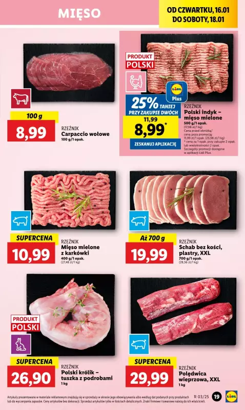 Lidl - gazetka promocyjna Oferta od czwartku od czwartku 16.01 do soboty 18.01 - strona 23