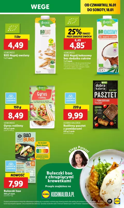 Lidl - gazetka promocyjna Oferta od czwartku od czwartku 16.01 do soboty 18.01 - strona 31