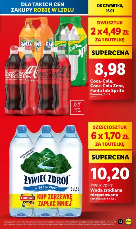 Lidl - gazetka promocyjna Oferta od czwartku od czwartku 16.01 do soboty 18.01 - strona 15