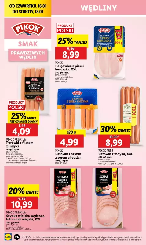 Lidl - gazetka promocyjna Oferta od czwartku od czwartku 16.01 do soboty 18.01 - strona 28