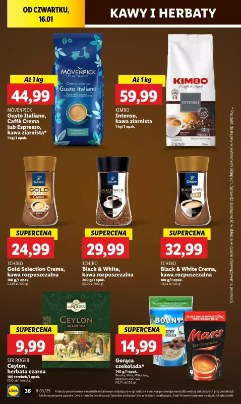 Lidl - gazetka promocyjna Oferta od czwartku od czwartku 16.01 do soboty 18.01 - strona 38