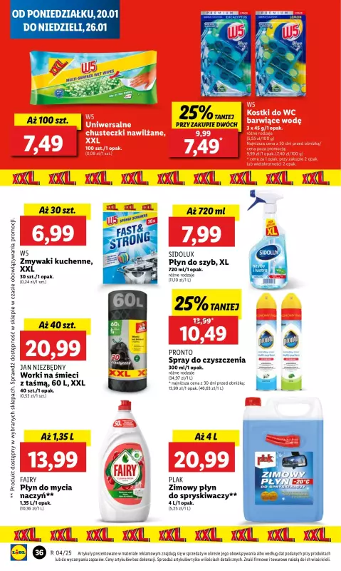 Lidl - gazetka promocyjna Oferta od poniedziałku od poniedziałku 20.01 do środy 22.01 - strona 40