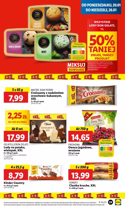 Lidl - gazetka promocyjna Oferta od poniedziałku od poniedziałku 20.01 do środy 22.01 - strona 33