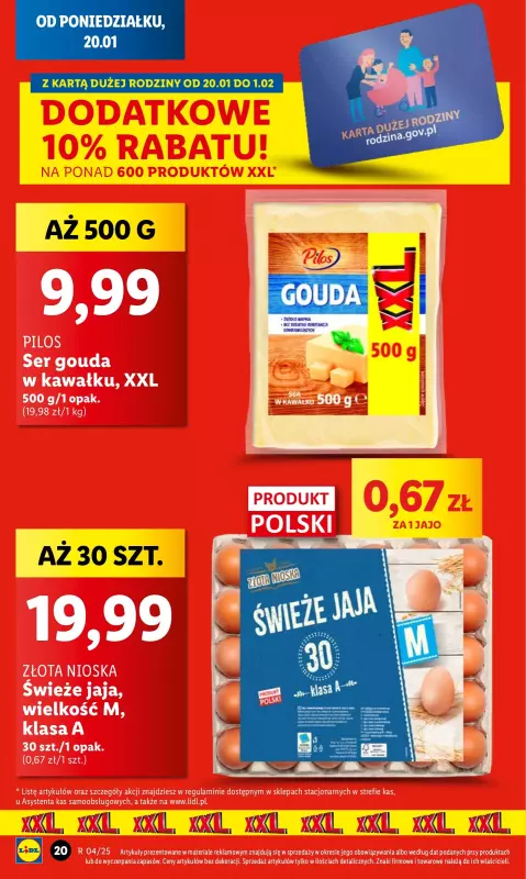 Lidl - gazetka promocyjna Oferta od poniedziałku od poniedziałku 20.01 do środy 22.01 - strona 24