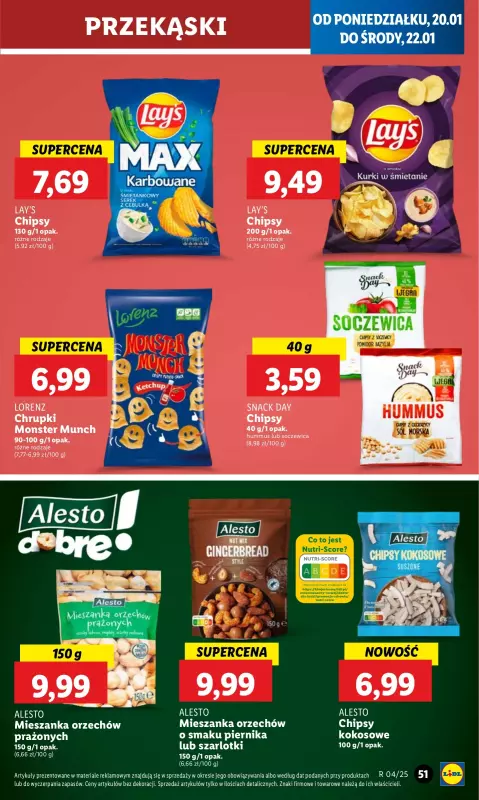 Lidl - gazetka promocyjna Oferta od poniedziałku od poniedziałku 20.01 do środy 22.01 - strona 53