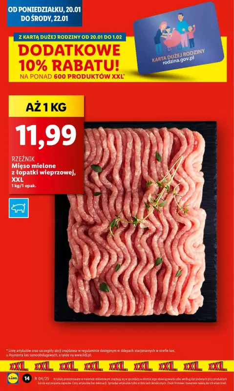 Lidl - gazetka promocyjna Oferta od poniedziałku od poniedziałku 20.01 do środy 22.01 - strona 18