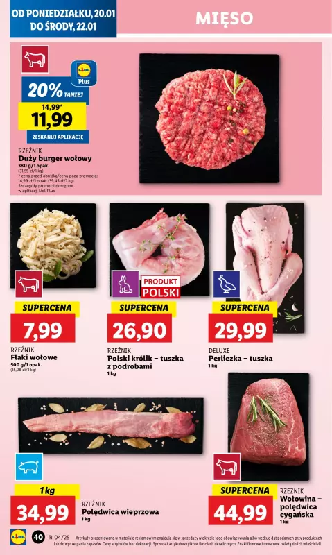 Lidl - gazetka promocyjna Oferta od poniedziałku od poniedziałku 20.01 do środy 22.01 - strona 46