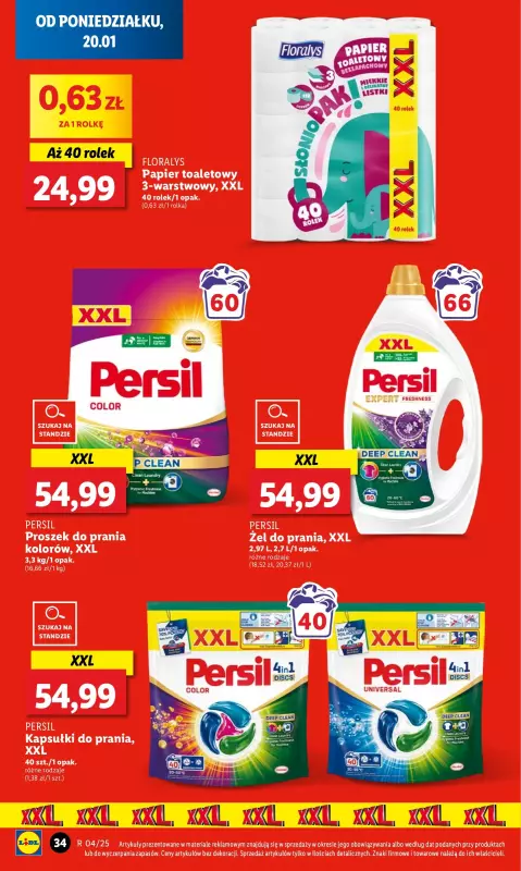 Lidl - gazetka promocyjna Oferta od poniedziałku od poniedziałku 20.01 do środy 22.01 - strona 38