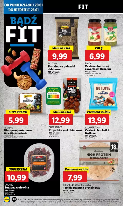 Lidl - gazetka promocyjna Oferta od poniedziałku od poniedziałku 20.01 do środy 22.01 - strona 50