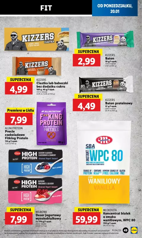 Lidl - gazetka promocyjna Oferta od poniedziałku od poniedziałku 20.01 do środy 22.01 - strona 51