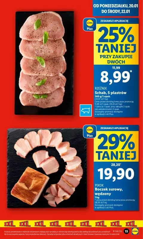 Lidl - gazetka promocyjna Oferta od poniedziałku od poniedziałku 20.01 do środy 22.01 - strona 19