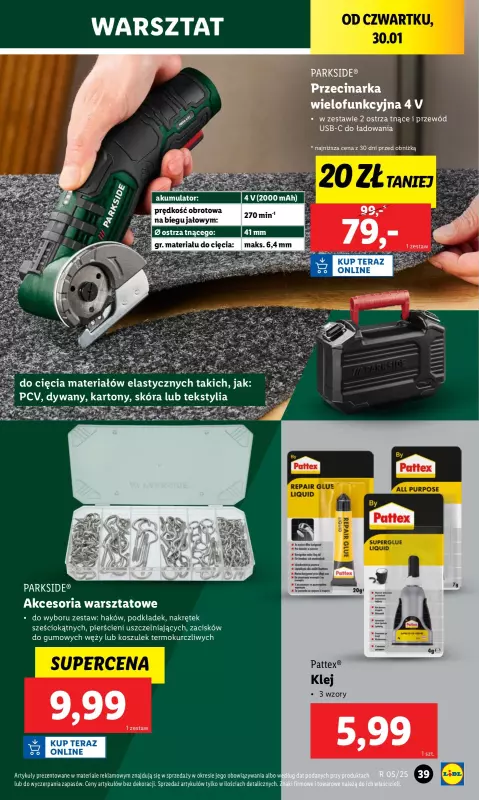 Lidl - gazetka promocyjna Katalog od poniedziałku 27.01 do soboty 01.02 - strona 43