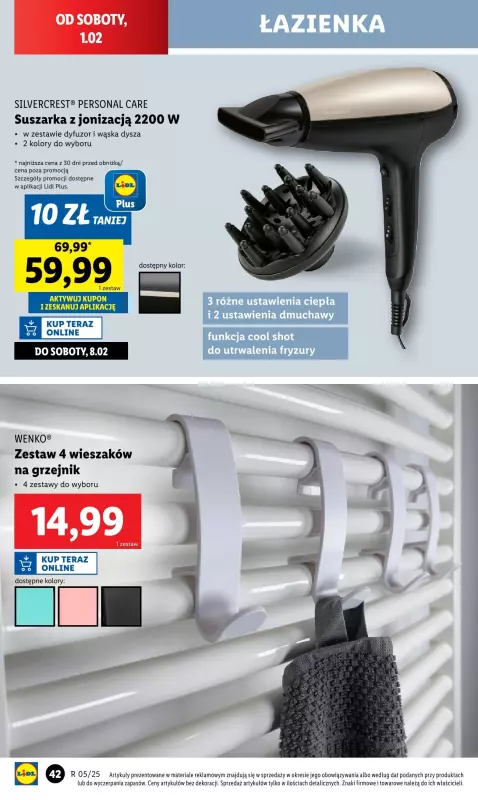 Lidl - gazetka promocyjna Katalog od poniedziałku 27.01 do soboty 01.02 - strona 46