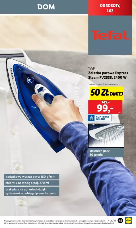 Lidl - gazetka promocyjna Katalog od poniedziałku 27.01 do soboty 01.02 - strona 49