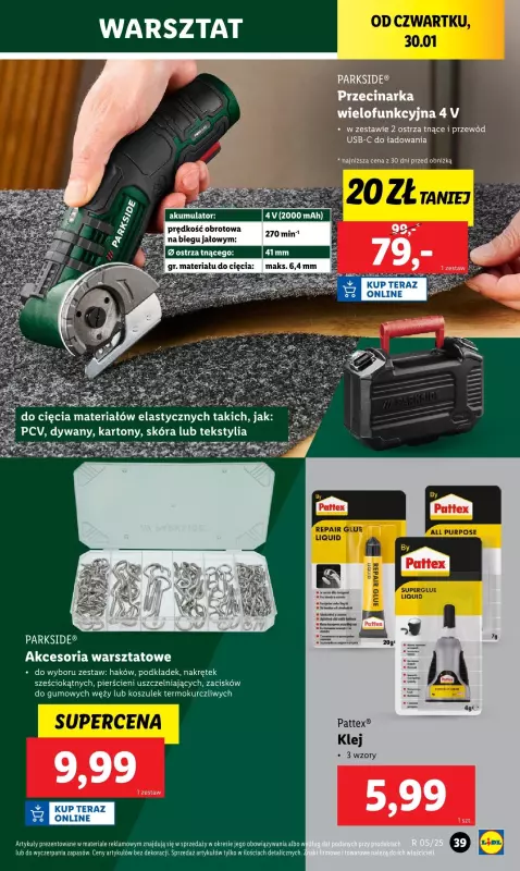 Lidl - gazetka promocyjna Katalog od poniedziałku 27.01 do soboty 01.02 - strona 43