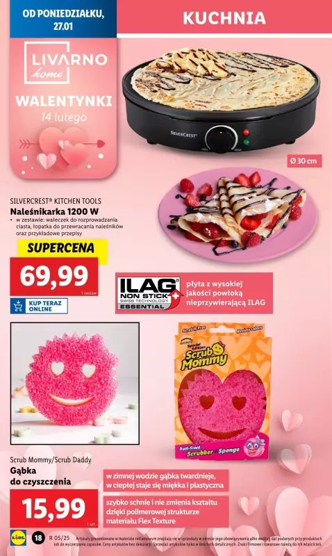 Lidl - gazetka promocyjna Katalog od poniedziałku 27.01 do soboty 01.02 - strona 18