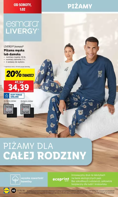 Lidl - gazetka promocyjna Katalog od poniedziałku 27.01 do soboty 01.02 - strona 44