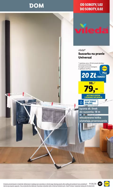 Lidl - gazetka promocyjna Katalog od poniedziałku 27.01 do soboty 01.02 - strona 51