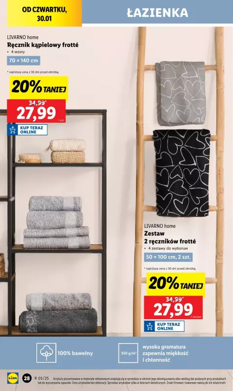 Lidl - gazetka promocyjna Katalog od poniedziałku 27.01 do soboty 01.02 - strona 30