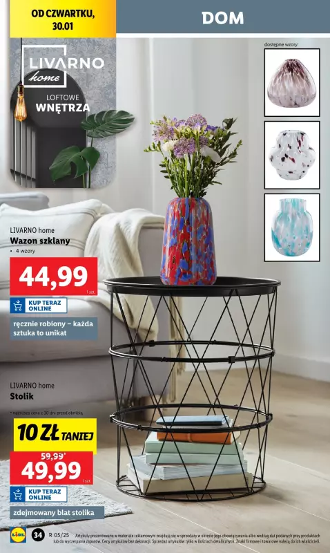 Lidl - gazetka promocyjna Katalog od poniedziałku 27.01 do soboty 01.02 - strona 36