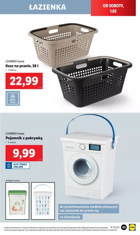 Lidl - gazetka promocyjna Katalog od poniedziałku 27.01 do soboty 01.02 - strona 47