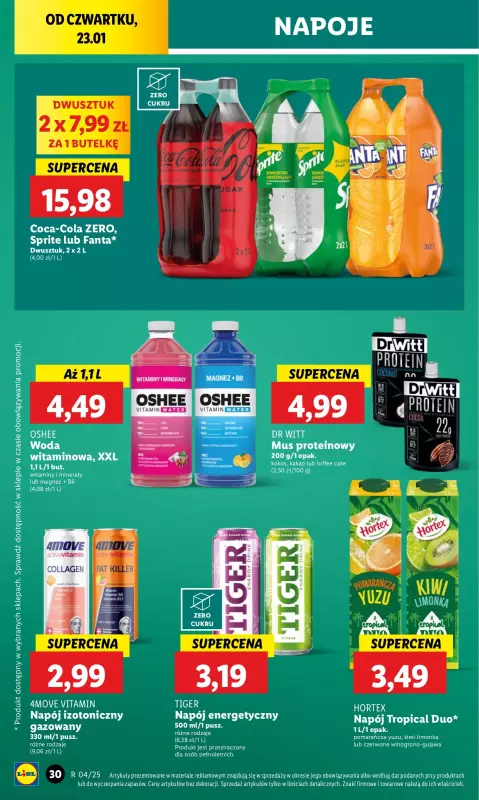 Lidl - gazetka promocyjna Oferta od czwartku od czwartku 23.01 do niedzieli 26.01 - strona 32