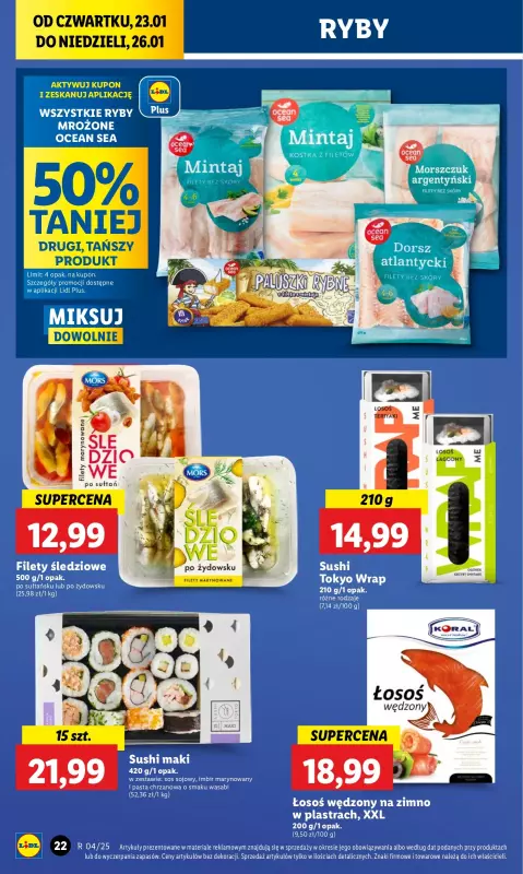 Lidl - gazetka promocyjna Oferta od czwartku od czwartku 23.01 do niedzieli 26.01 - strona 24