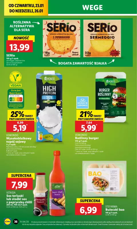 Lidl - gazetka promocyjna Oferta od czwartku od czwartku 23.01 do niedzieli 26.01 - strona 38