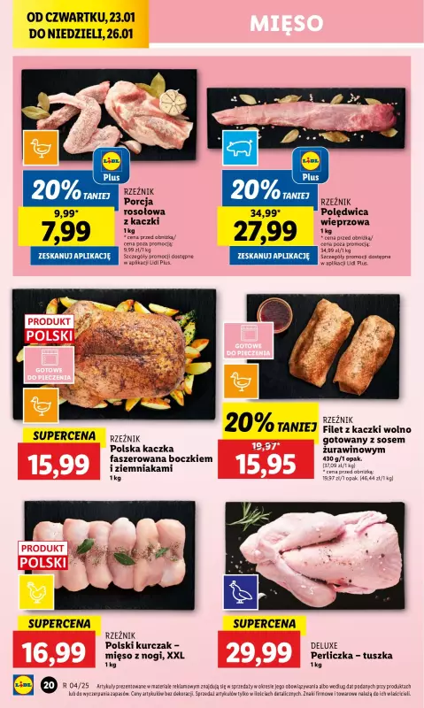 Lidl - gazetka promocyjna Oferta od czwartku od czwartku 23.01 do niedzieli 26.01 - strona 22