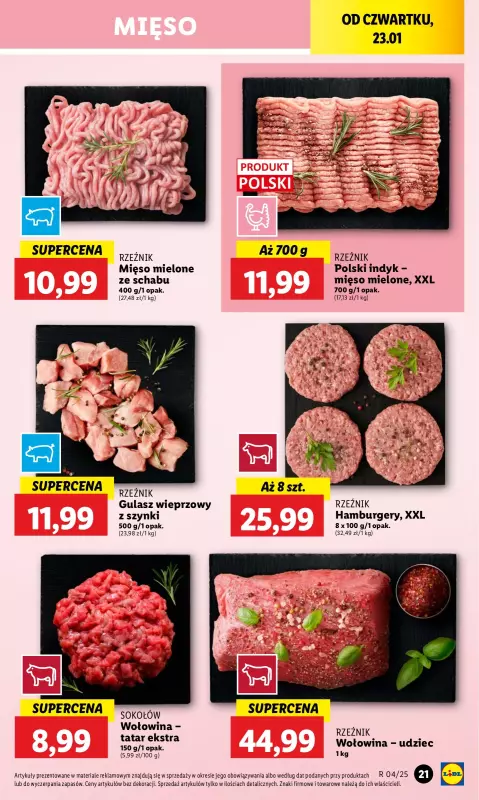 Lidl - gazetka promocyjna Oferta od czwartku od czwartku 23.01 do niedzieli 26.01 - strona 23