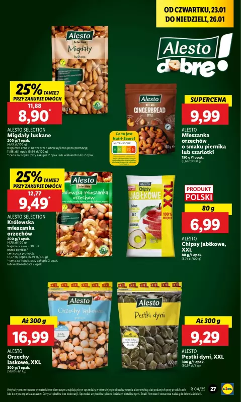 Lidl - gazetka promocyjna Oferta od czwartku od czwartku 23.01 do niedzieli 26.01 - strona 29