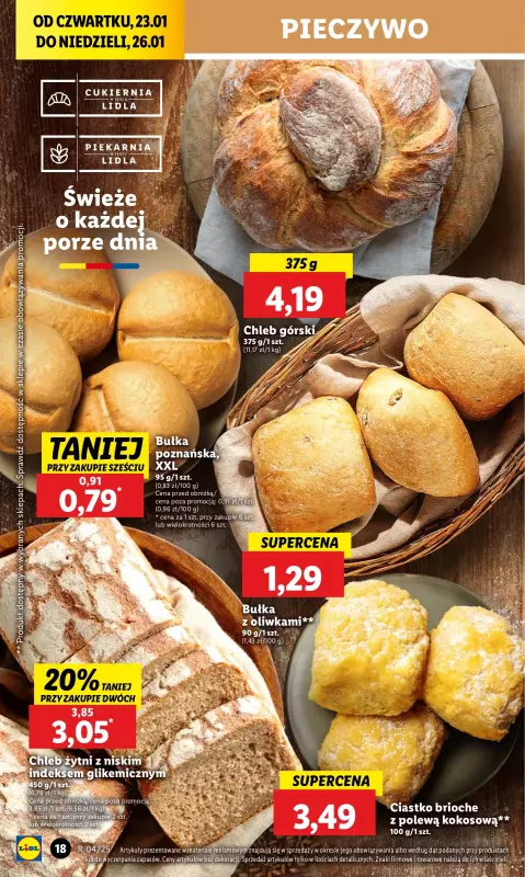 Lidl - gazetka promocyjna Oferta od czwartku od czwartku 23.01 do niedzieli 26.01 - strona 20