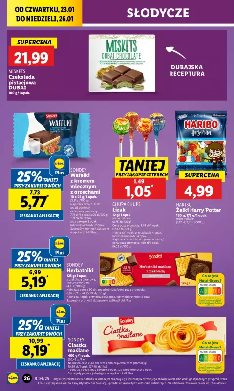 Lidl - gazetka promocyjna Oferta od czwartku od czwartku 23.01 do niedzieli 26.01 - strona 28