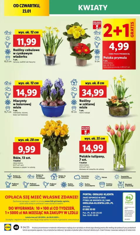 Lidl - gazetka promocyjna Oferta od czwartku od czwartku 23.01 do niedzieli 26.01 - strona 54