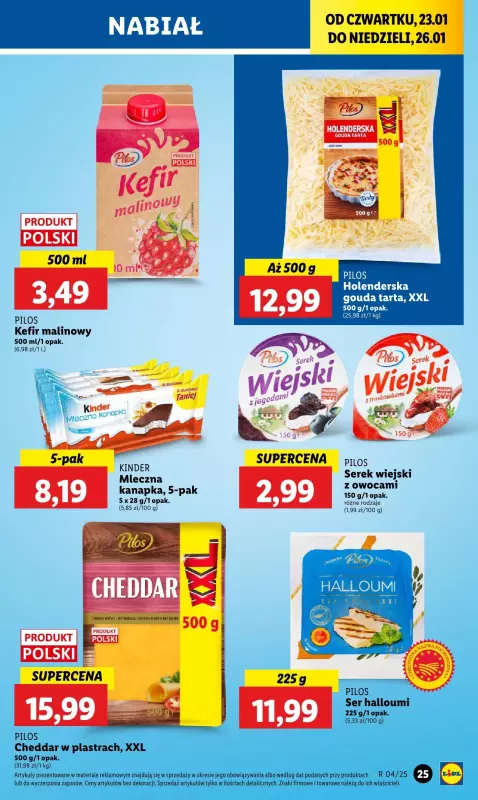 Lidl - gazetka promocyjna Oferta od czwartku od czwartku 23.01 do niedzieli 26.01 - strona 31