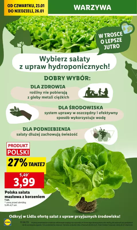 Lidl - gazetka promocyjna Oferta od czwartku od czwartku 23.01 do niedzieli 26.01 - strona 22