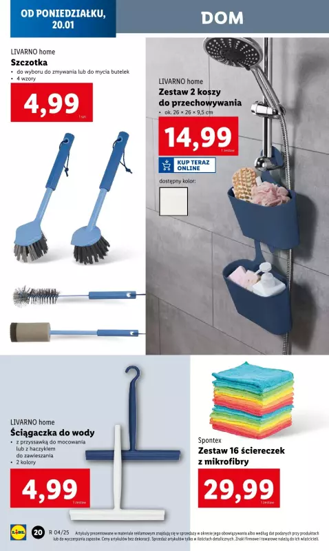 Lidl - gazetka promocyjna Katalog od poniedziałku 20.01 do niedzieli 26.01 - strona 18