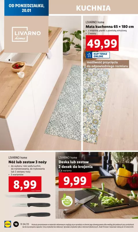 Lidl - gazetka promocyjna Katalog od poniedziałku 20.01 do niedzieli 26.01 - strona 14