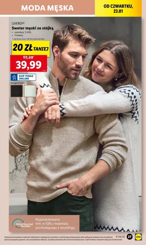 Lidl - gazetka promocyjna Katalog od poniedziałku 20.01 do niedzieli 26.01 - strona 29